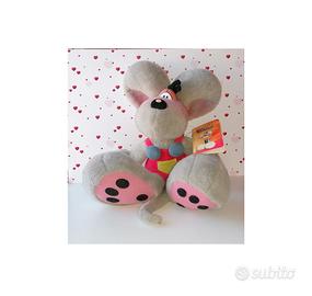 Diddl peluche grigio 30 cm nuovo Depesche vintage