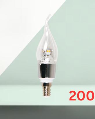 Lampadina Candle LED Silver - STOCK