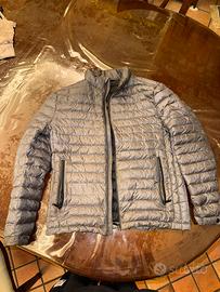 Piumino Zara Uomo Argento