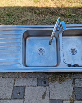 Lavello doppio Alpes Inox