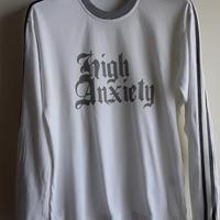 Maglia ragazzo bianco grigio tg M uomo manica lung