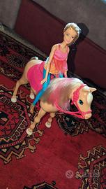 Barbie con cavallo