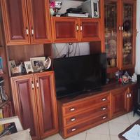 parete attrezzata stile classico