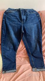 jeans blu larghi