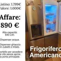 FRIGORIFERO AMERICANO EXTRA LARGE – TOP DI GAMMA