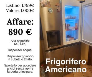 FRIGORIFERO AMERICANO EXTRA LARGE – TOP DI GAMMA