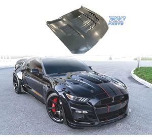 COFANO FORD MUSTANG 15-17 LOOK GT500 KR ALLUMINIO