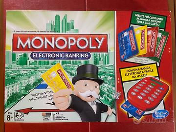 Monopoly electronic banking italiana gioco tavolo