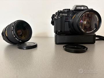 Reflex Minolta X-700 e obiettivi