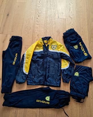 pantaloni e spolverino Chievo Verona