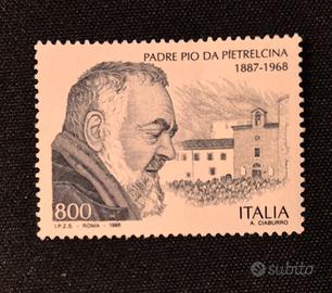 167. Francobollo Italia Padre Pio 1998 L. 800