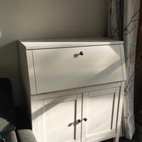 Ikea Hemnes porta pc scrittoio con ribaltina