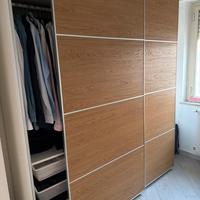 Splendido armadio nocciola