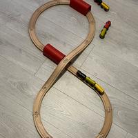 Pista trenino in legno