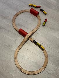 Pista trenino in legno