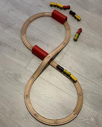 Pista trenino in legno