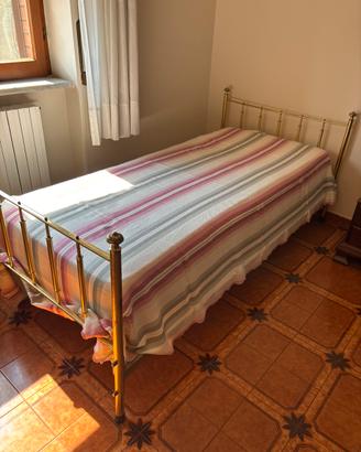 2 strutture letto in ottone