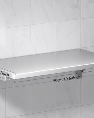 Mensole acciaio inox