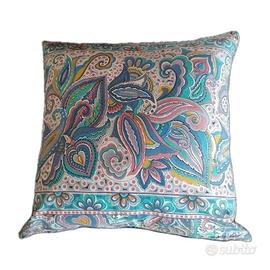 Cuscino Decorativo 40x40 - Motivo Paisley Etnico-