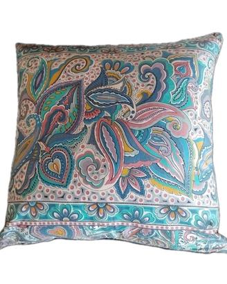 Cuscino Decorativo 40x40 - Motivo Paisley Etnico-
