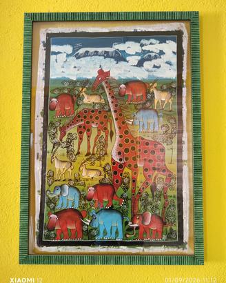 Quadro incorniciato Zanzibar 