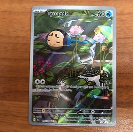 Tympole 103-86 illustrazione rara pokemon luce ner