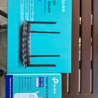 Kit wifi TP-Link :router Archer C6+Extender RE450