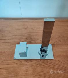 Gessi, modello rettangolo, mix lavabo ad incasso