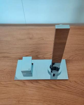 Gessi, modello rettangolo, mix lavabo ad incasso