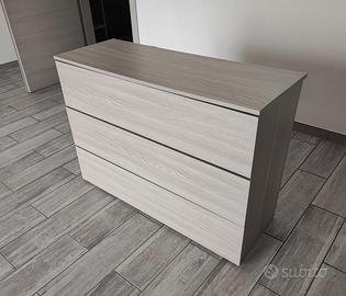Cassettiera come nuova 109x40x78