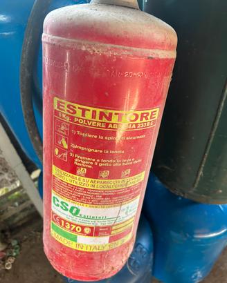 Estintori in polvere da 6 KG