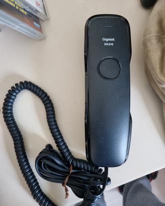 Gigaset DA210 Telefono Fisso Cordless Nero