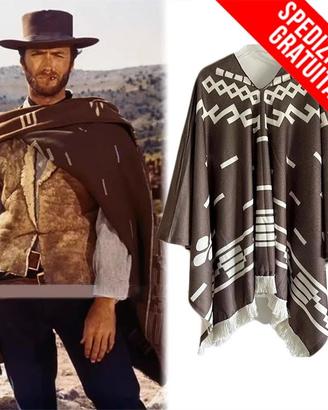 PONCHO WESTERN COWBOY CLINT EASTWOOD