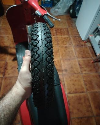 ruota completa cerchio 9 per  tamburo  a 4 fori
