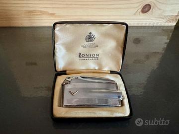 Accendino Ronson vintage anni ’60 con scatola
