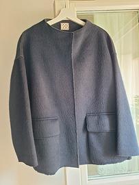 GIACCA CAPPOTTINO BLU DOU DOU