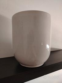 Vaso Piante/Fiori Ceramica Bianca