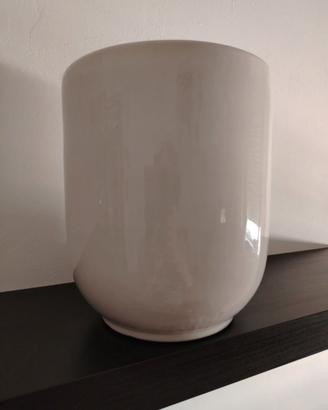 Vaso Piante/Fiori Ceramica Bianca