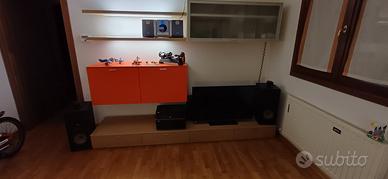 parete attrezzata soggiorno