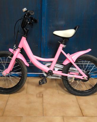 Bici Bambina 16 pollici rosa