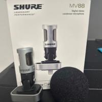 Microfono Shure MV88 per iPhone