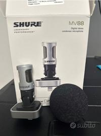 Microfono Shure MV88 per iPhone