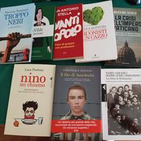 Lotto, divisibile, n. 8 libri vario genere