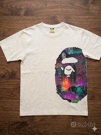 BAPE "BIG APE HEAD" CITY CYBER T-SHIRT - RARA