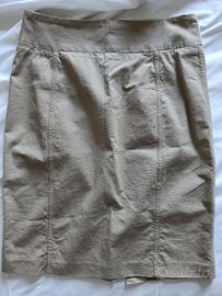 Gonna fendi originale beige tg. 42