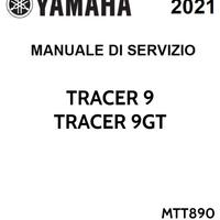 Manuale Officina Yamaha Tracer 9 e GT 2021 2024