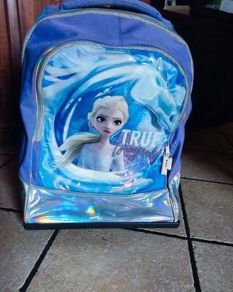 Zaino bambina con rotelle Frozen