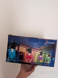 Luci smart da esterno  (15 Metri, 15 Lampadine)