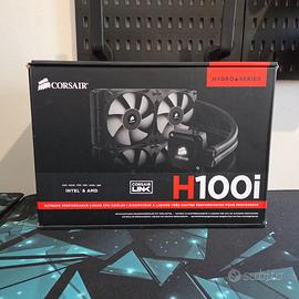 Corsair H100i 240mm AIO – con Noctua NF‑S12B redux