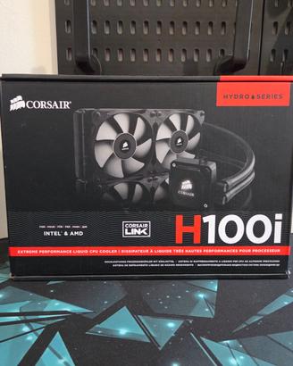 Corsair H100i 240mm AIO – con Noctua NF‑S12B redux